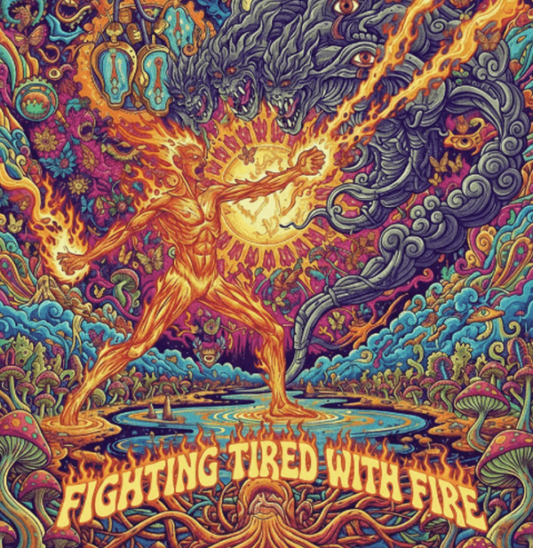 Fighting Tired With Fire — cover